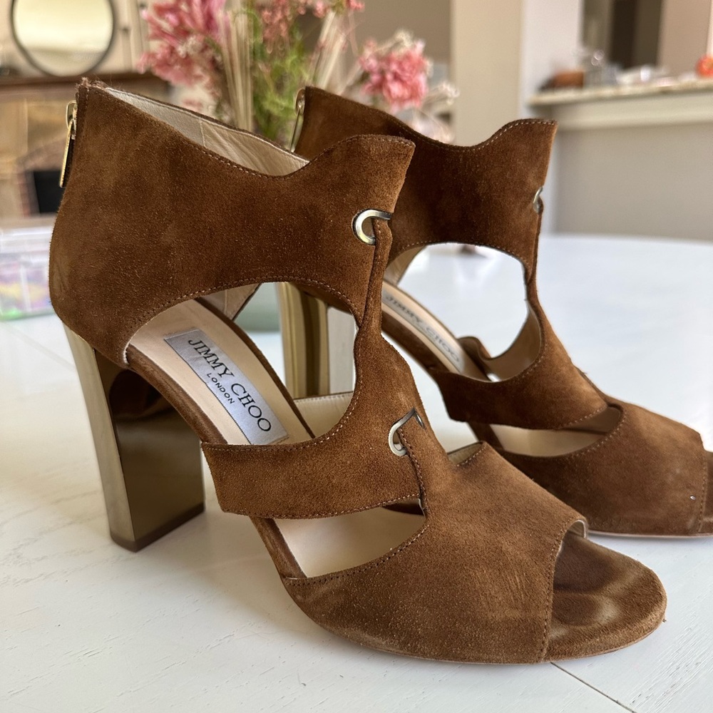 Jimmy Choo Suede Sandals